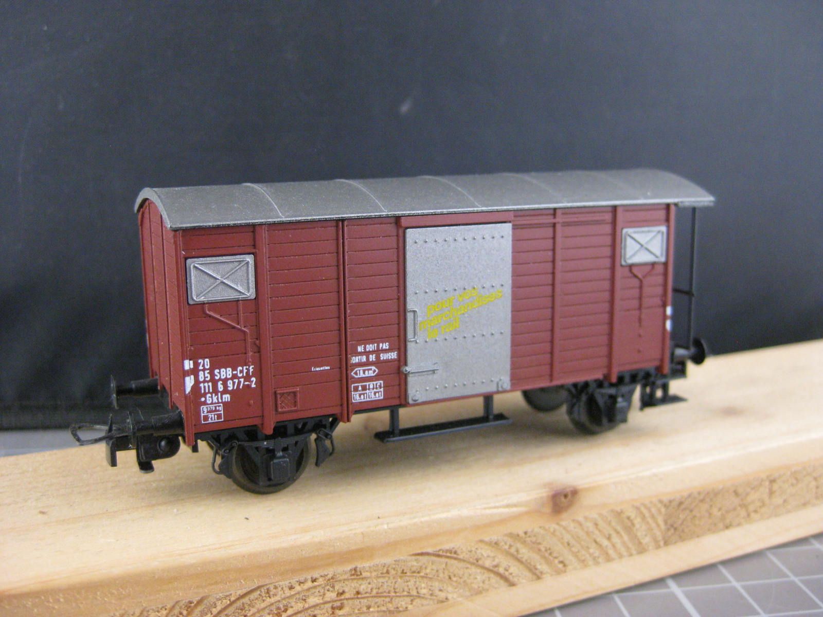 Liliput Modellini di ferrovie: Liliput SBB Gklm (K2) braun – Usato da Malters venduto da Marosko 2