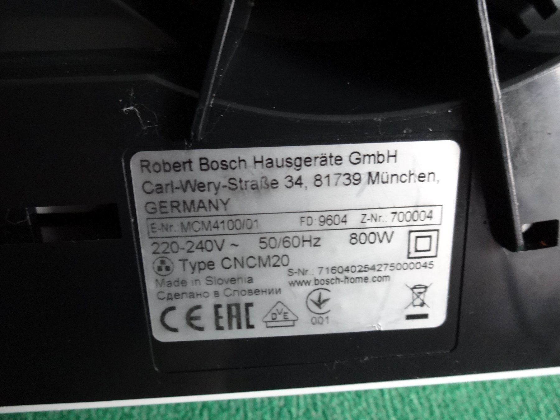 Bosch Elettrodomestici da cucina: Bosch MultiTalent Food Processor / 800 W – Usato da Frauenfeld venduto da Jahy 7