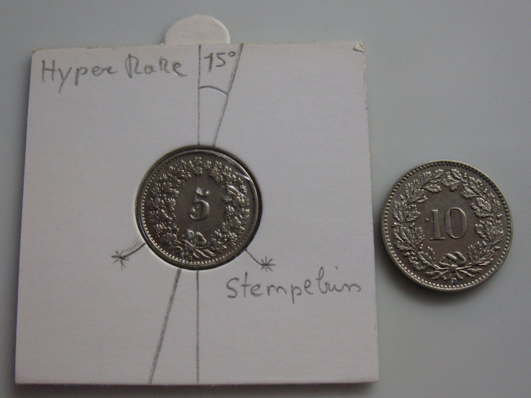 Tutti le monete: 10 ct 1931 + 5 ct 1931 magnétique – Usato da payerne venduto da jag67 1