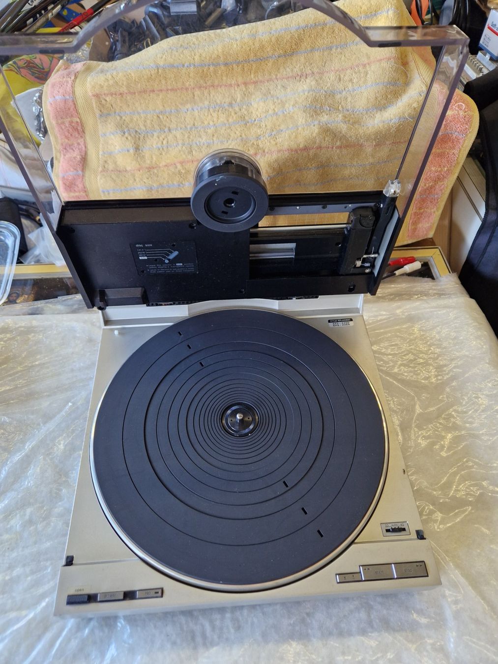 Technics Giradischi: Technics SL-7 Plattenspieler Vollautomatic – Usato da Wädenswil venduto da tome70 2