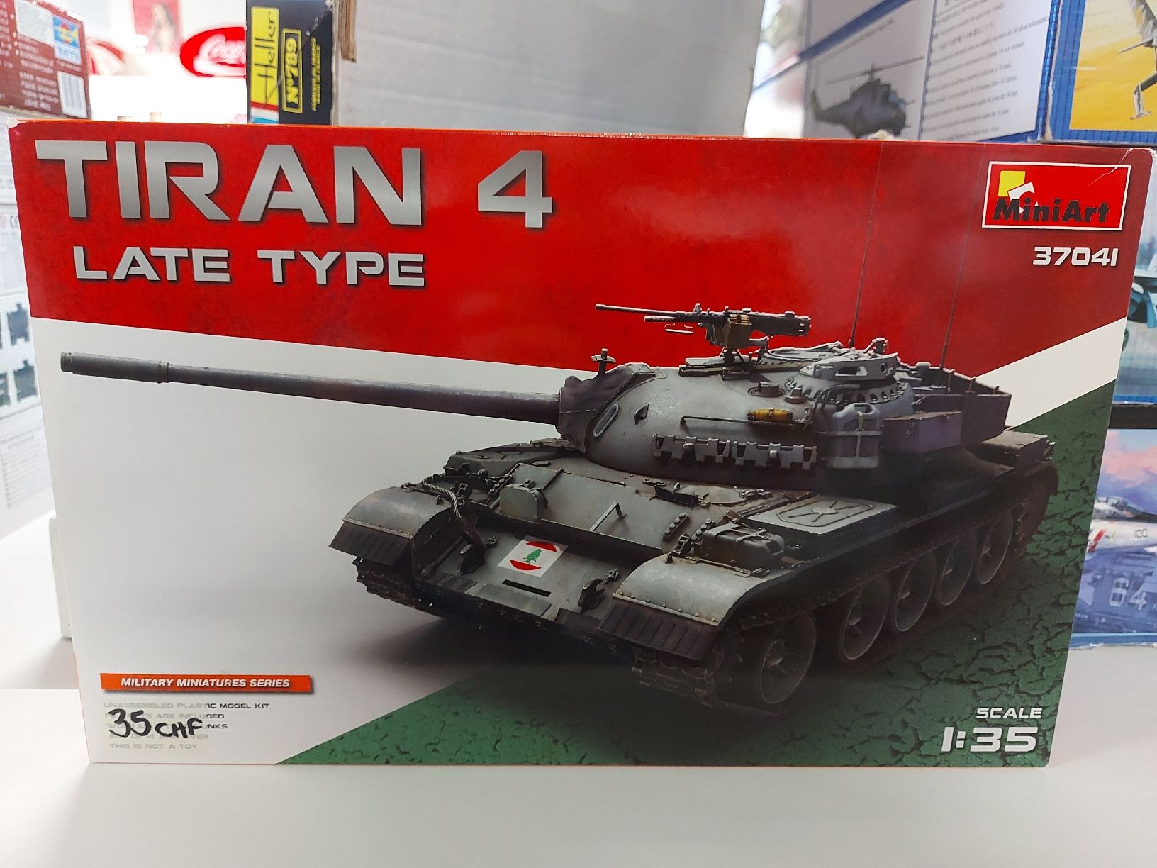Kit di modellismo & Modellini statici: Tiran 4 Late Type – Usato da Baden venduto da thailega