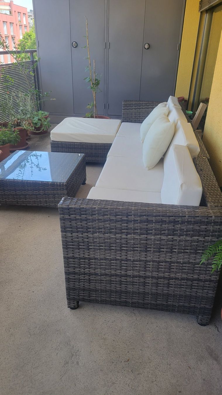 Sofas: Rattan Lounge – Gebraucht aus Bern von nobano