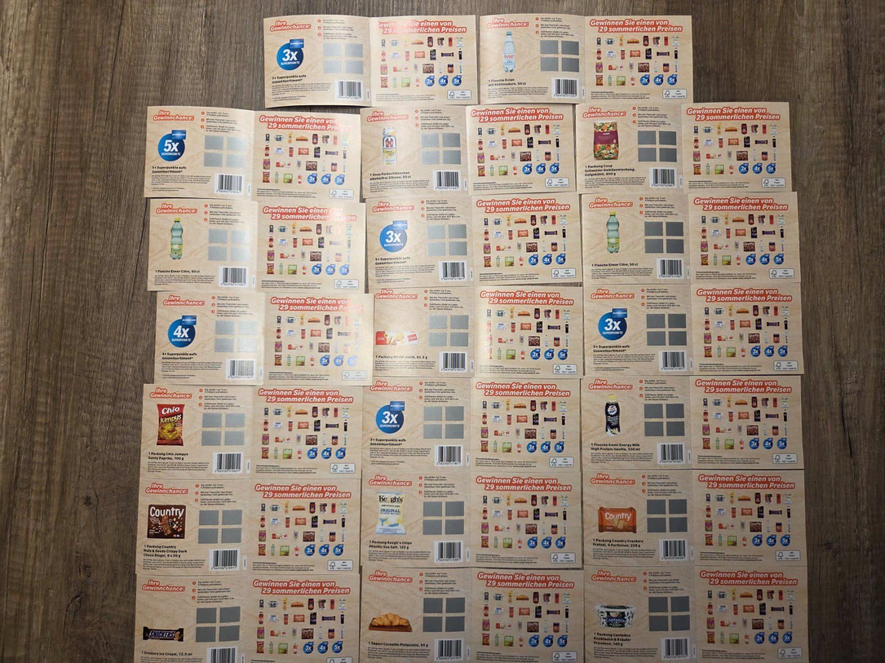 Coop Raccolte di bollini & punti: 20 Coop Grill-Win Lose – Nuovo e nell'imballaggio originale da Uster venduto da ID_Verlag