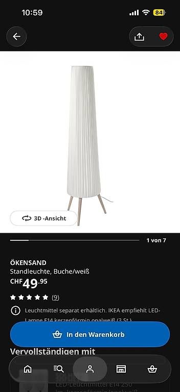 Lampen: Stehlampe – Neu und originalverpackt aus Bern von ilariamaria 2