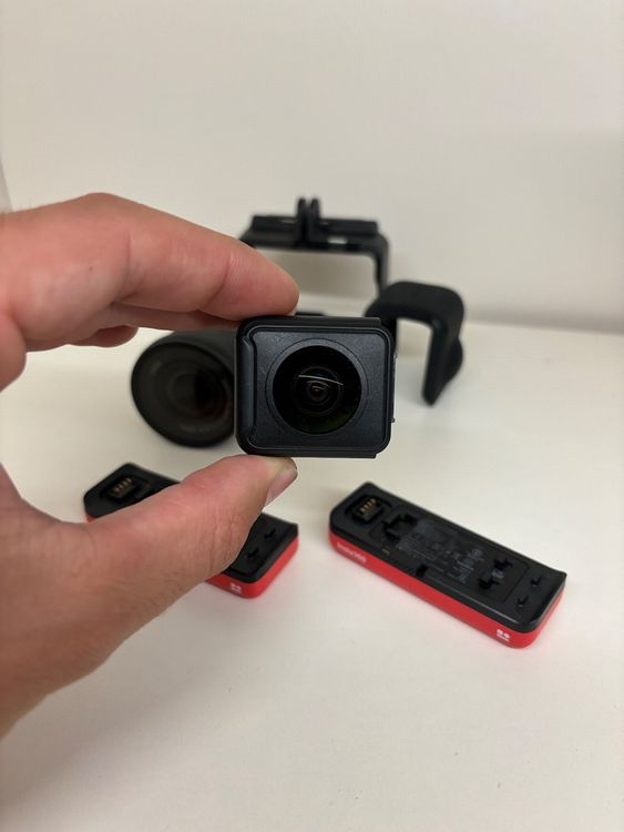 Insta360 One R Module 1-Inch und 360Grad + 2 Akkus Batterien (Gebraucht ...