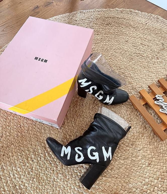 MSGM Scarpe da donna: Lederstiefel Gr. 36 MSGM – Usato da Bern venduto da Salome.grisales