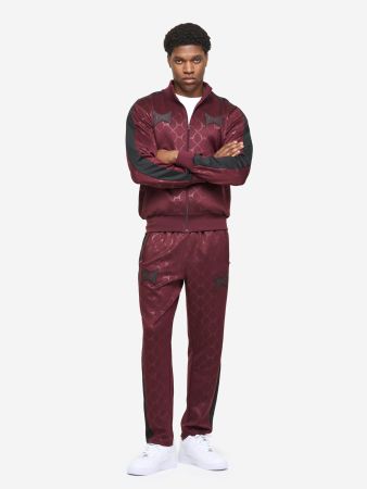 Tapout Punkass Track Jogginganzug Oxblood / Dark Navy L