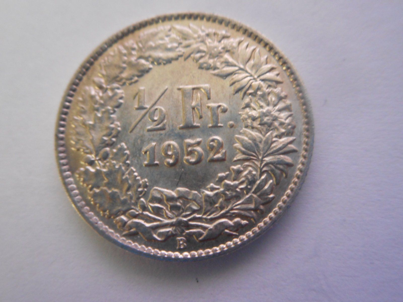 Tutti le monete: 50 Rp. 1952 silber  unz – Nuovo (secondo la descrizione) da Kriegstetten venduto da pizlad2010 1