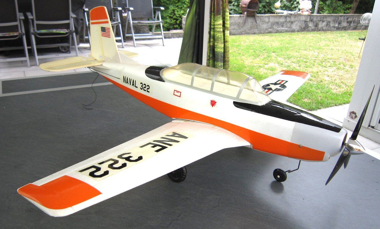 Modellismo RC: Beechcraft T-34 Mentor (1/12) – Usato da Niederuzwil venduto da Pmojzisek 1