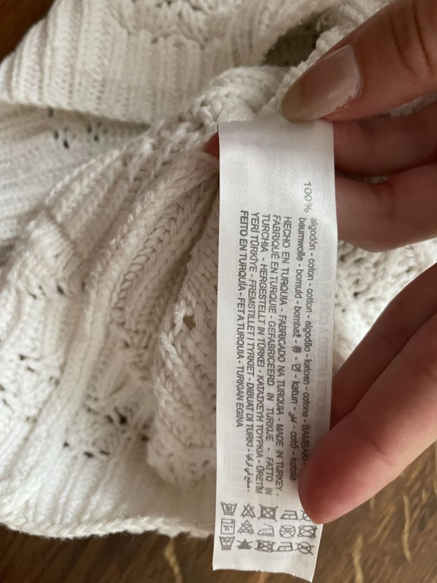 Zara Top: Zara Strick- / Häkeltop aus Mexiko – Usato da Liestal venduto da ela_2g9s 3