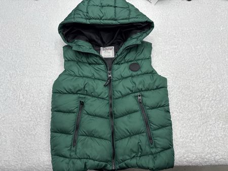 Gilet enfant  vert taille 8-9 ans