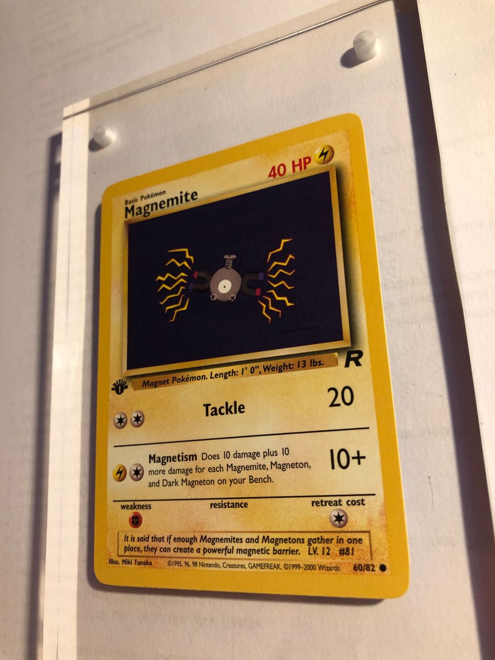 Carte collezionabili: Magnemite 1st Team Rocket - MINT - ab 1.- – Usato da Giubiasco venduto da dan_pr8b 2