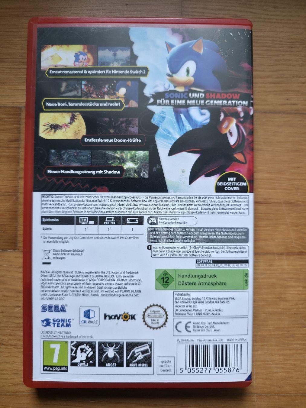 Nintendo Spiele: Sonic Shadow Generations - Nintendo Switch 2  – Neu (gemäss Beschreibung) aus Zürich von jabo22 1