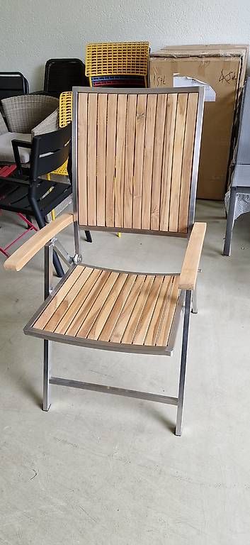 Sedie: Gartenstuhl Klappbar Teak 50% Rabat – Usato da Lützelflüh-Goldb venduto da Rampenverkauf_72_ 2