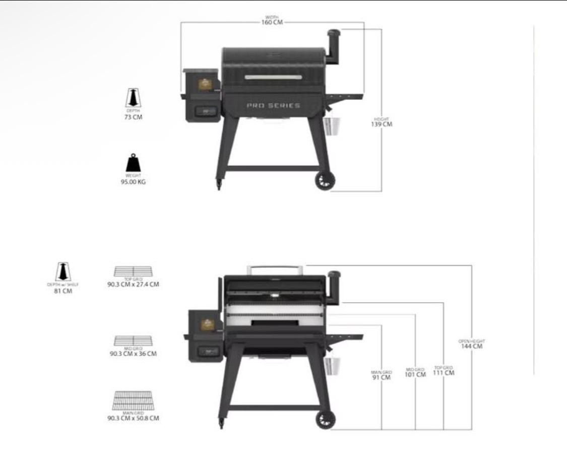 Griglie: Pit Boss Pro Series Pellet Grill  – Usato da Buckten venduto da H_wyss1987 4