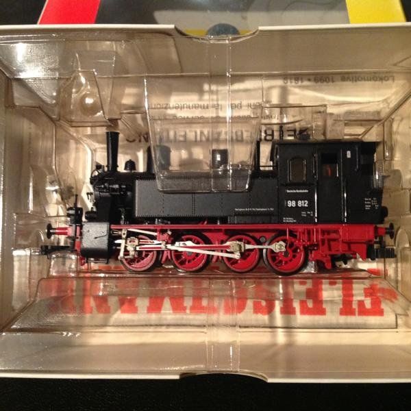 Fleischmann Modellini di ferrovie: Fleischmann 1099, DB Dampflok BR 98 812 – Nuovo (secondo la descrizione) da Dättlikon venduto da chugelschryber 1