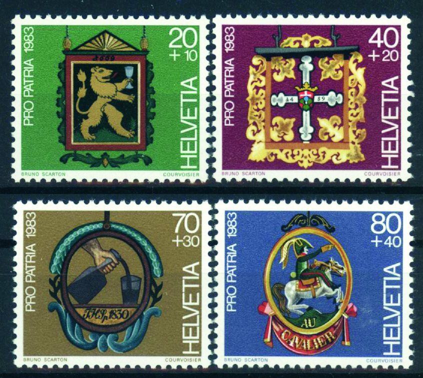 Tutti i francobolli: 1983, Pro Patria ** (1) – Usato da Willisau venduto da Vollstempel