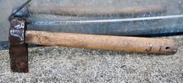 antiker handgeschmiedeter Spezialhammer Küfer- Setzhammer
