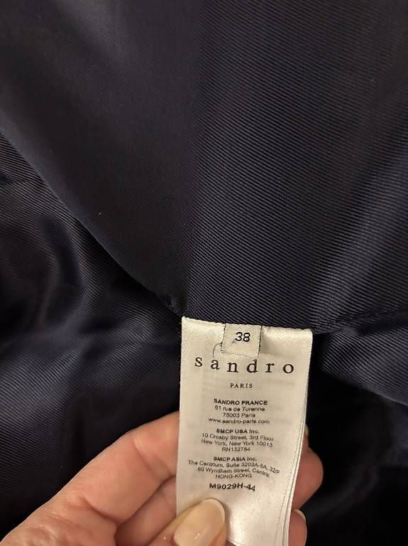 Cappotti: Cappotto lana blu Sandro – Usato da Breganzona venduto da fra_8kfy 3