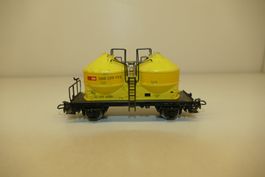 Märklin H0: SBB Behälterwagen für Feinschüttgut gealtert