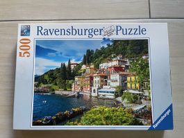 Puzzle 500 pièces Ravensburger Lac de Côme