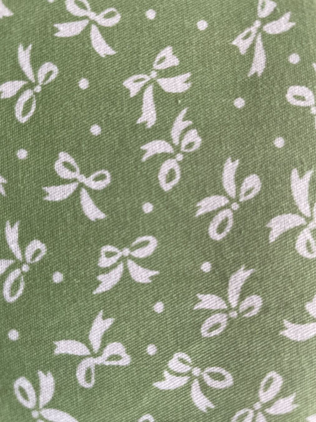 Stoffe: Fat quarter/Coupon patchwork-couture Petits noeuds verts – Neu und originalverpackt aus Gland von san_xz5j 1