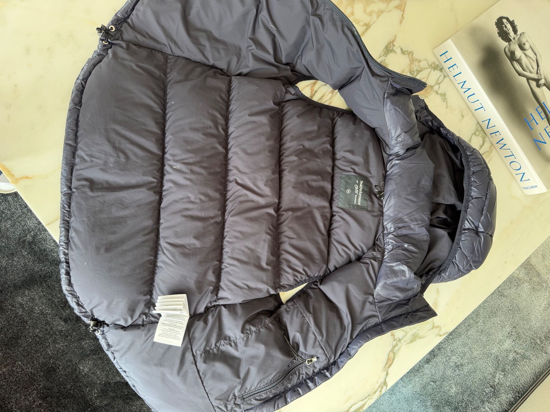 Peak Performance Gilet & Giacche senza maniche: Daunenweste Peak Performance XS blau – Usato da Oberwil-Lieli venduto da Claudine_1988 1