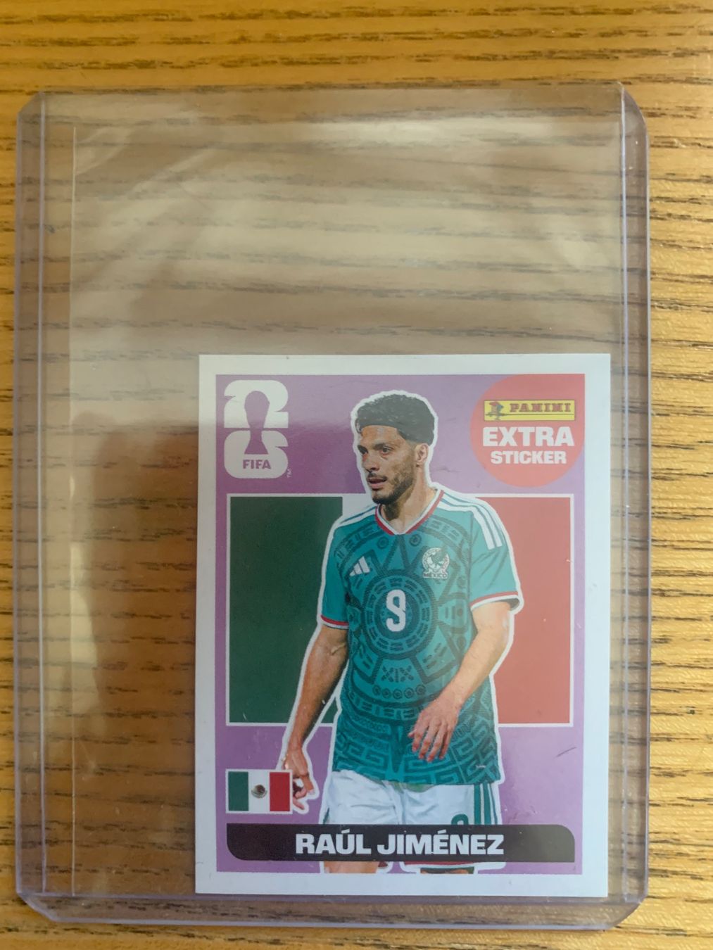 Panini Cartes à collectionner: Panini Extra Sticker Raul Jimenez pink – D'occasion à Zürich par Kasza