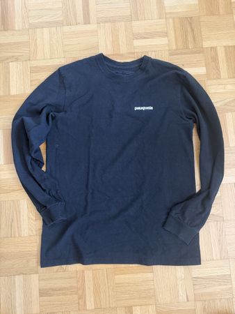 Patagonia Longsleeve Shirt Schwarz Grösse S - Top!