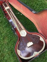 Vintage Sitar „Indien“ mit Original - Koffer