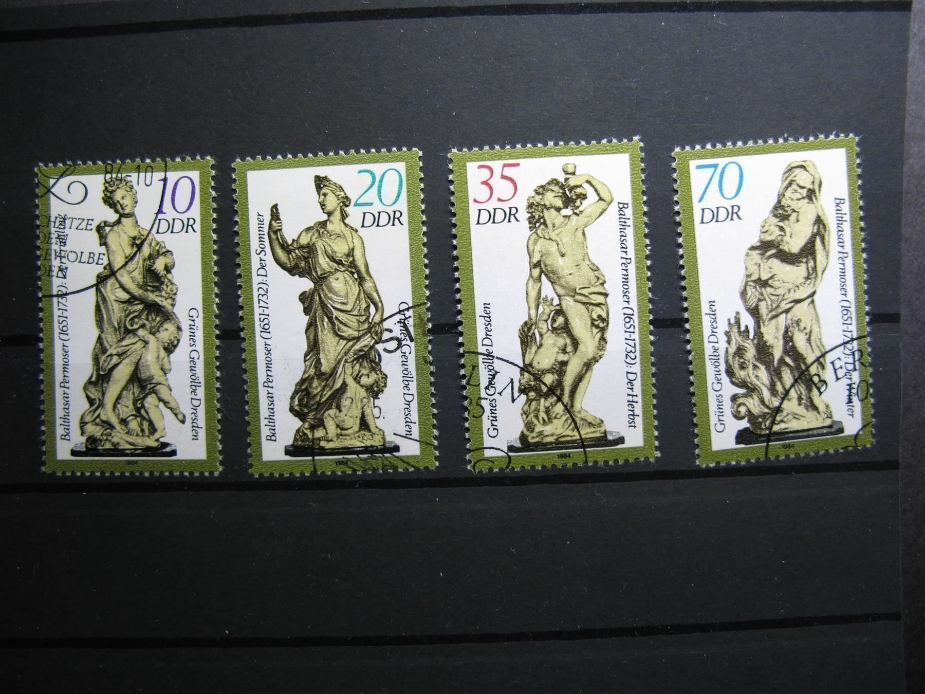 Dipinti: DDR 1984 Kunstwerke Grünes Gewölbe – Usato da Wil SG venduto da fva01