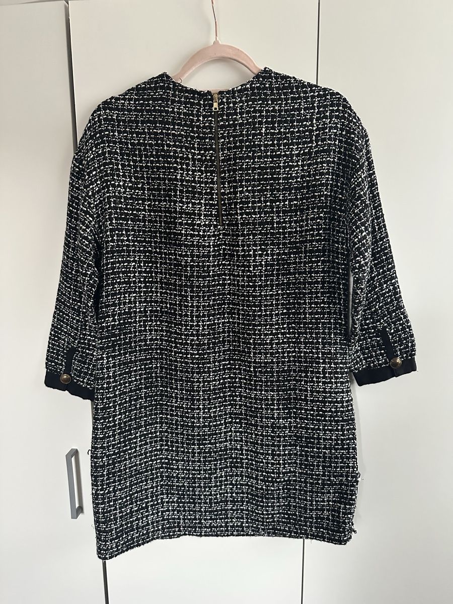 Zara Vestiti: Zara Minikleid mit 3/4 Ärmel – Usato da Wallisellen venduto da preloved.fastfashion 1
