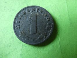 Dt. Reich 1940 F, 1 Reichspfennig