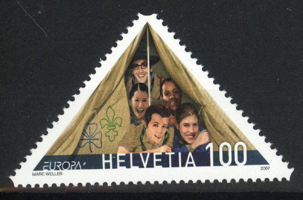 Tutti i francobolli: 2007,Europa Pfadi  ** – Usato da Willisau venduto da Vollstempel