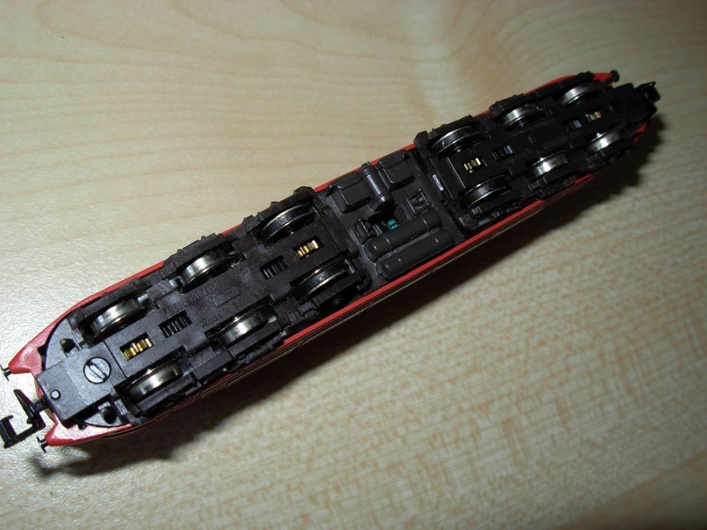 Fleischmann Modelleisenbahnen: N: DB-Interregio mit BR 103, 5-teilig, analog – Gebraucht aus Oberrieden von Hobbyschiff 2