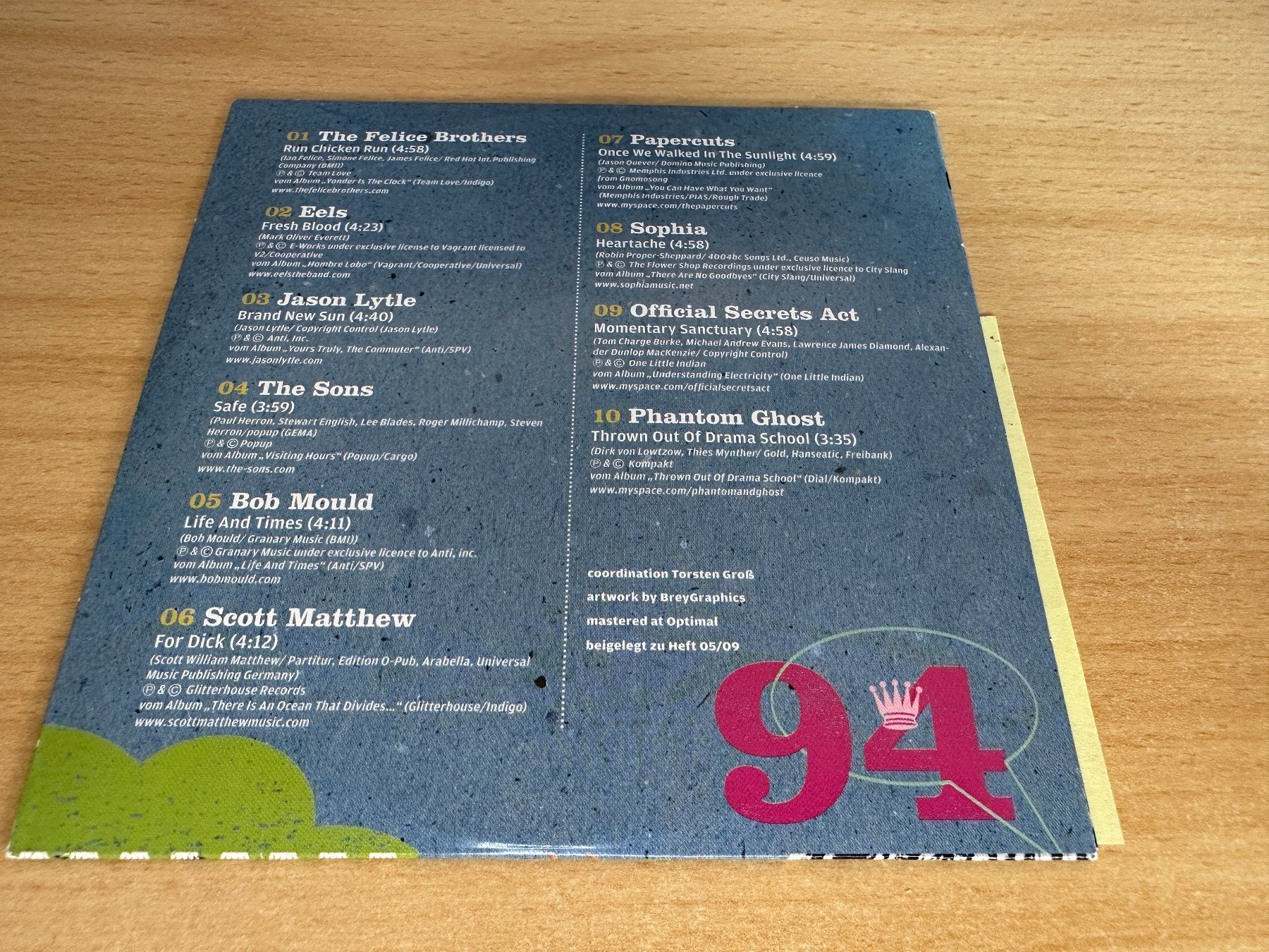 CD: Various – New Noises Volume 94 – Usato da Rikon im Tösstal venduto da Alpenmutz 1