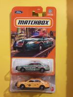 2 x Matchbox FORD POLICE INTERCEPTOR
