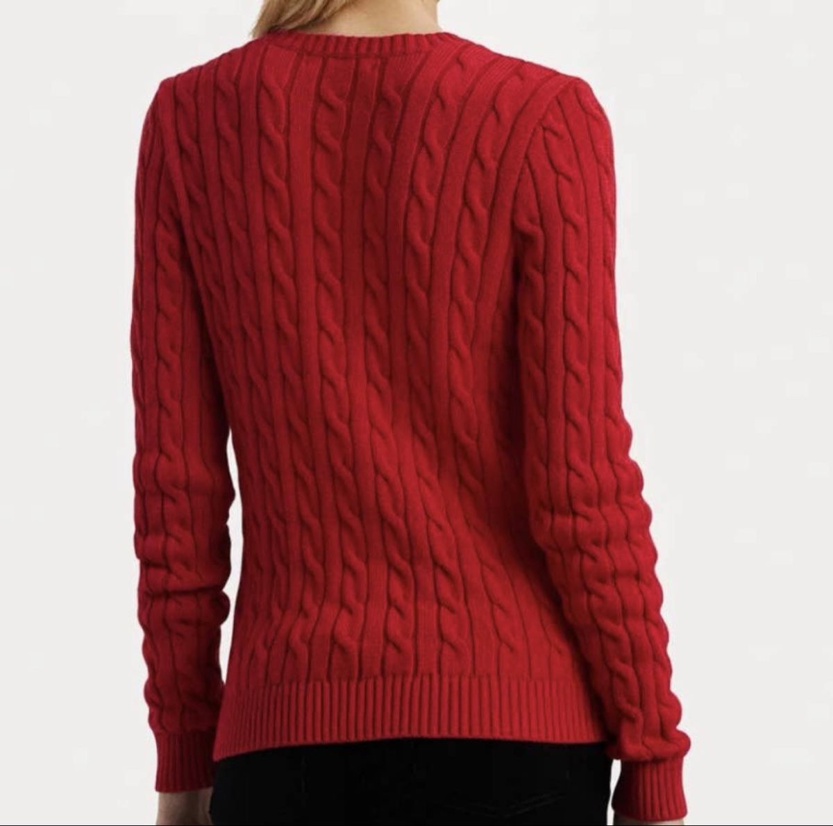 Benetton Maglioni & Felpe: Benetton - Pull rouge - taille S/M – Usato da Belmont-Lausanne venduto da Michelle_Srdr_