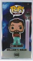 FUNKO POP! PLUS  1688 WILLIAM T. RIKER - STAR TREK - glitter