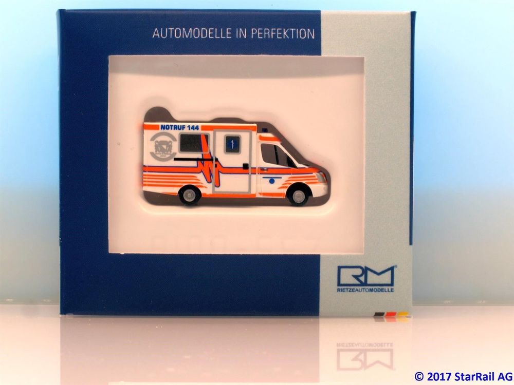 Rietze 16188 MB Sprinter RTW Ambulanz ZH | Kaufen Auf Ricardo