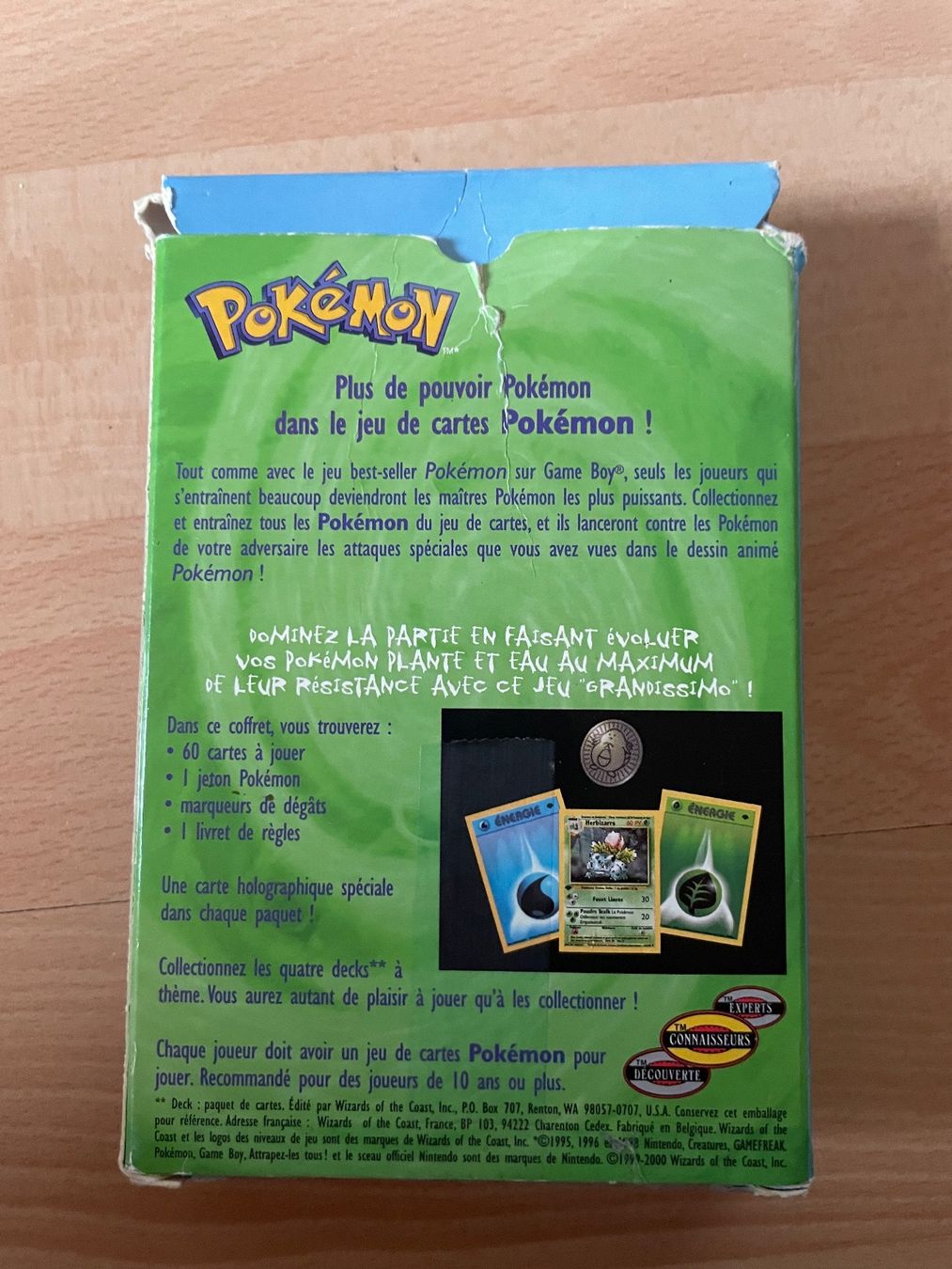 Cartoline: Deck Grandissimo POKÉMON 1999-2000 vide/leer – Usato da Oron-la-Ville venduto da W.XIX 1