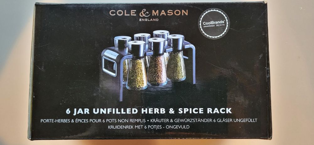Cole & Mason Kräuter- und Gewürzständer, 6 Gläser (Neu und originalverpackt) in Riniken für CHF 9 – mit Lieferung auf Ricardo kaufen