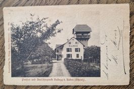 Pension Baldegg bei Baden 1901, n.Mulhouse, Alsace