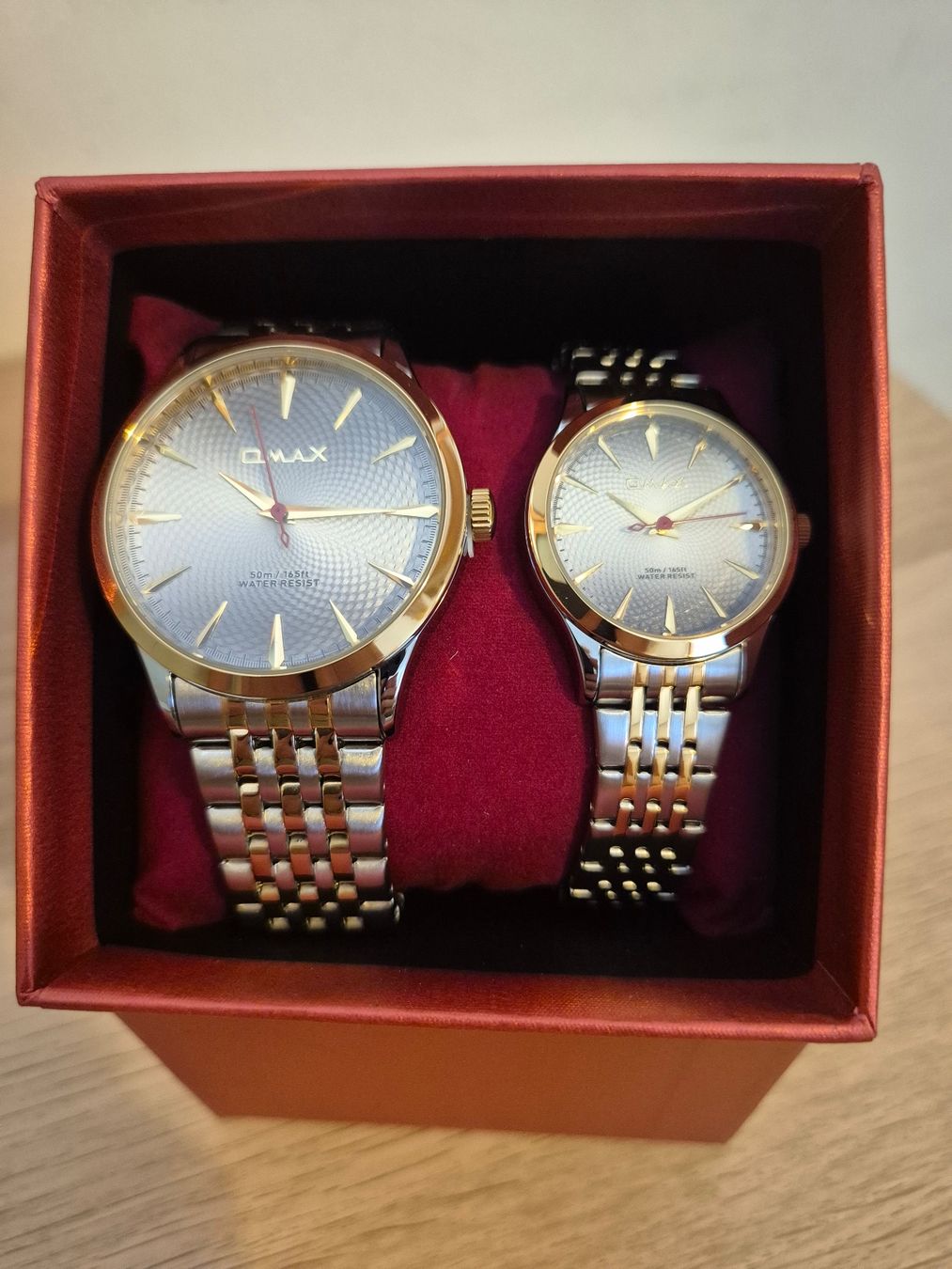Montres: OMAX Partneruhrenset bicolor / silber – Neuf avec emballage d'origine à Zürich par zah_967f