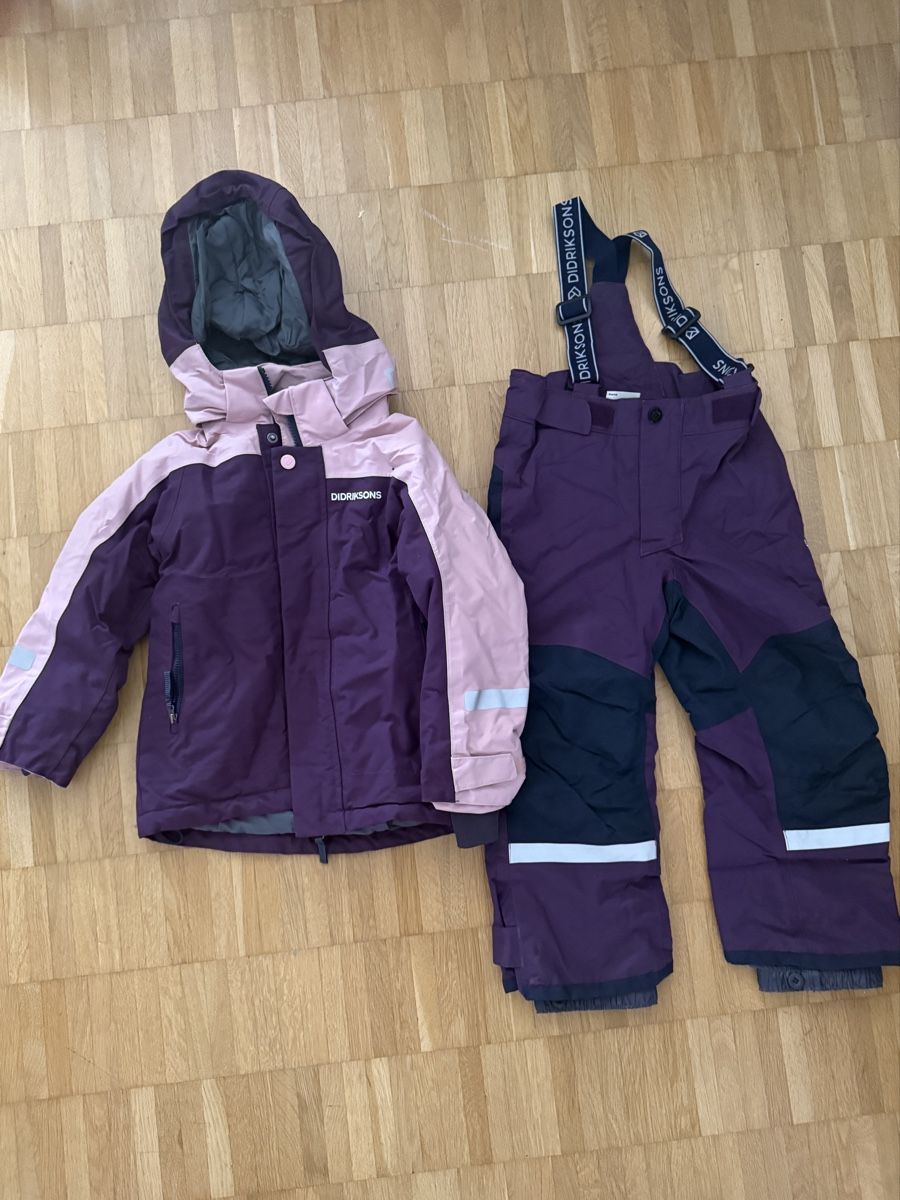 Didriksons Kleiderpakete & -sets: Didriksons Neptun Winterjacket und Hose gr. 100 – Gebraucht aus Zuerich von Letysar