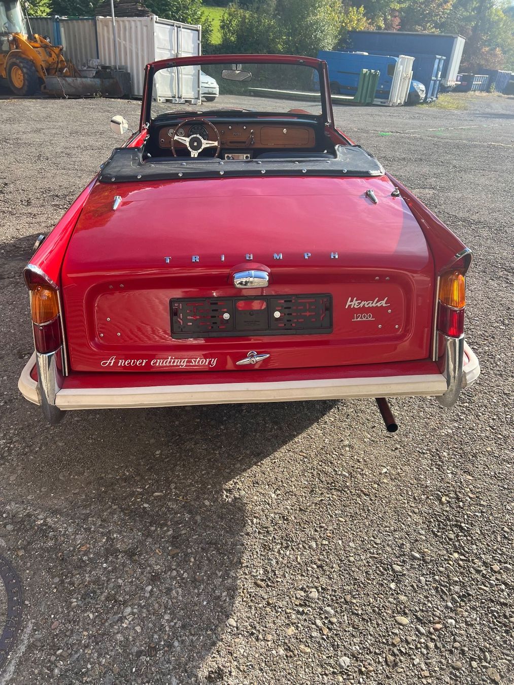 Triumph Autos: Triumph Herald  1200 – D'occasion à Kloten par Ktm-lc4 7