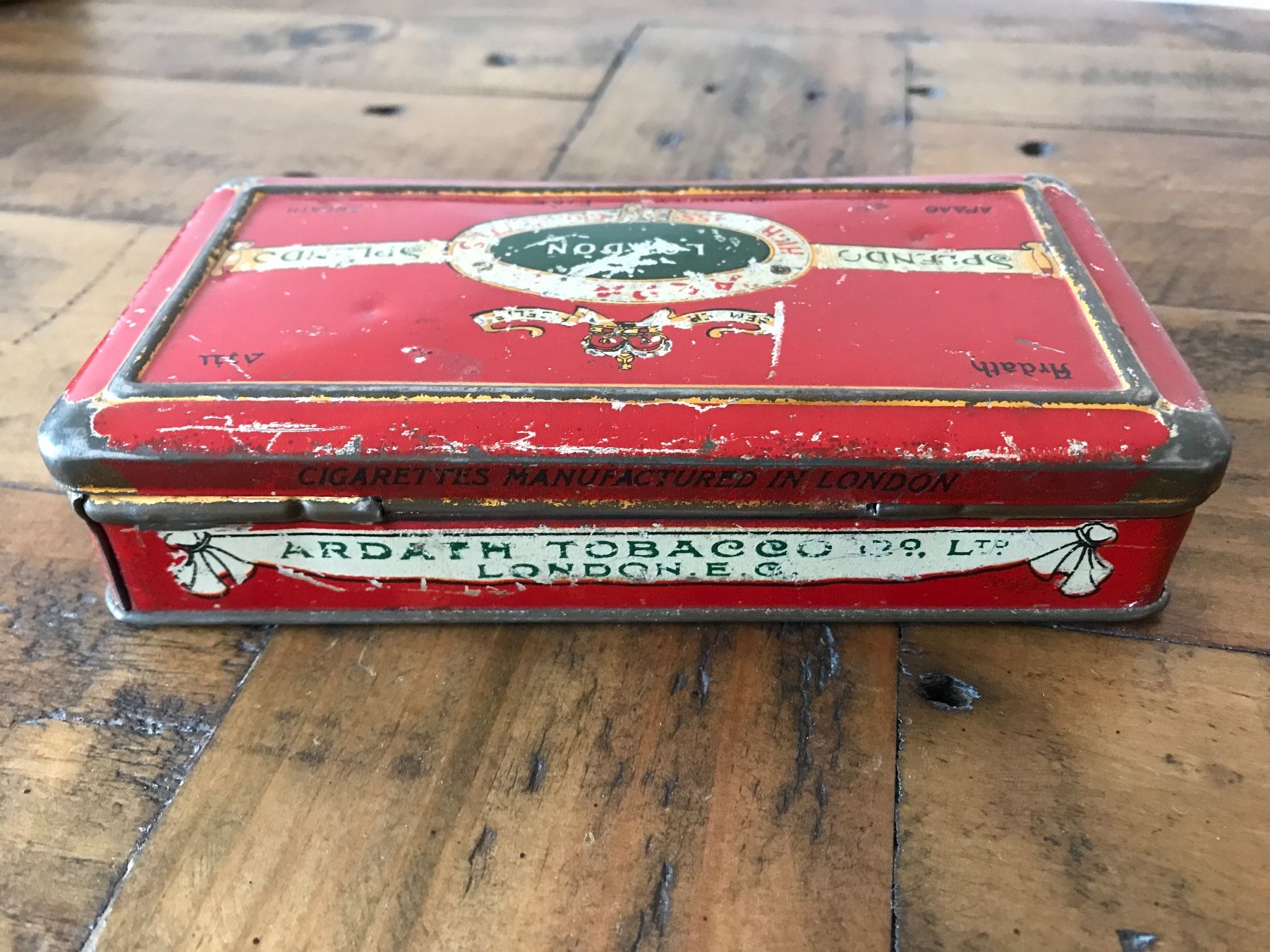 Tutte le decorazioni: Alte Blechdose England – Usato da Rapperswil SG venduto da cosiba01 3
