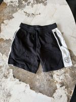 Gymshark Shorts schwarz weiss