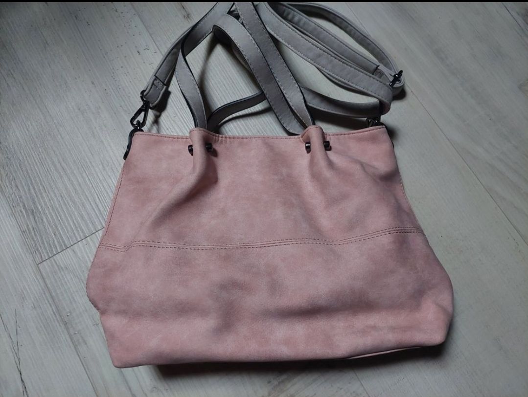 Borse da donna: Handtasche Damen Emily & Noah Rosé/Grau – Nuovo (secondo la descrizione) da Buchs ZH venduto da natu65
