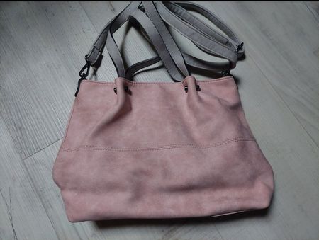 Handtasche Damen Emily & Noah Rosé/Grau 